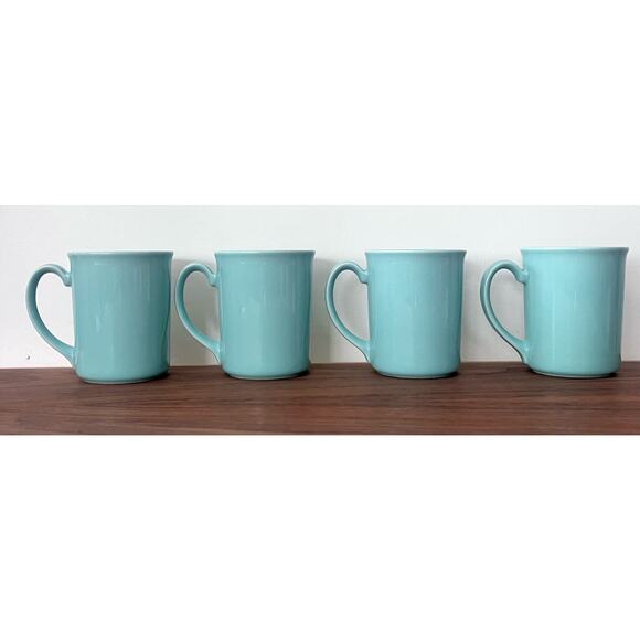 Prego Aqua by Corning Crown Mug CoffeeTea Cocoa Set of 4 Replacement - Picture 3 of 8